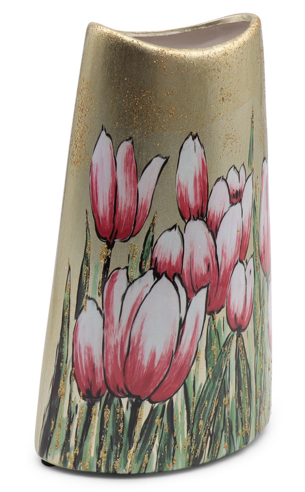 Vase "Tulpen" länglich