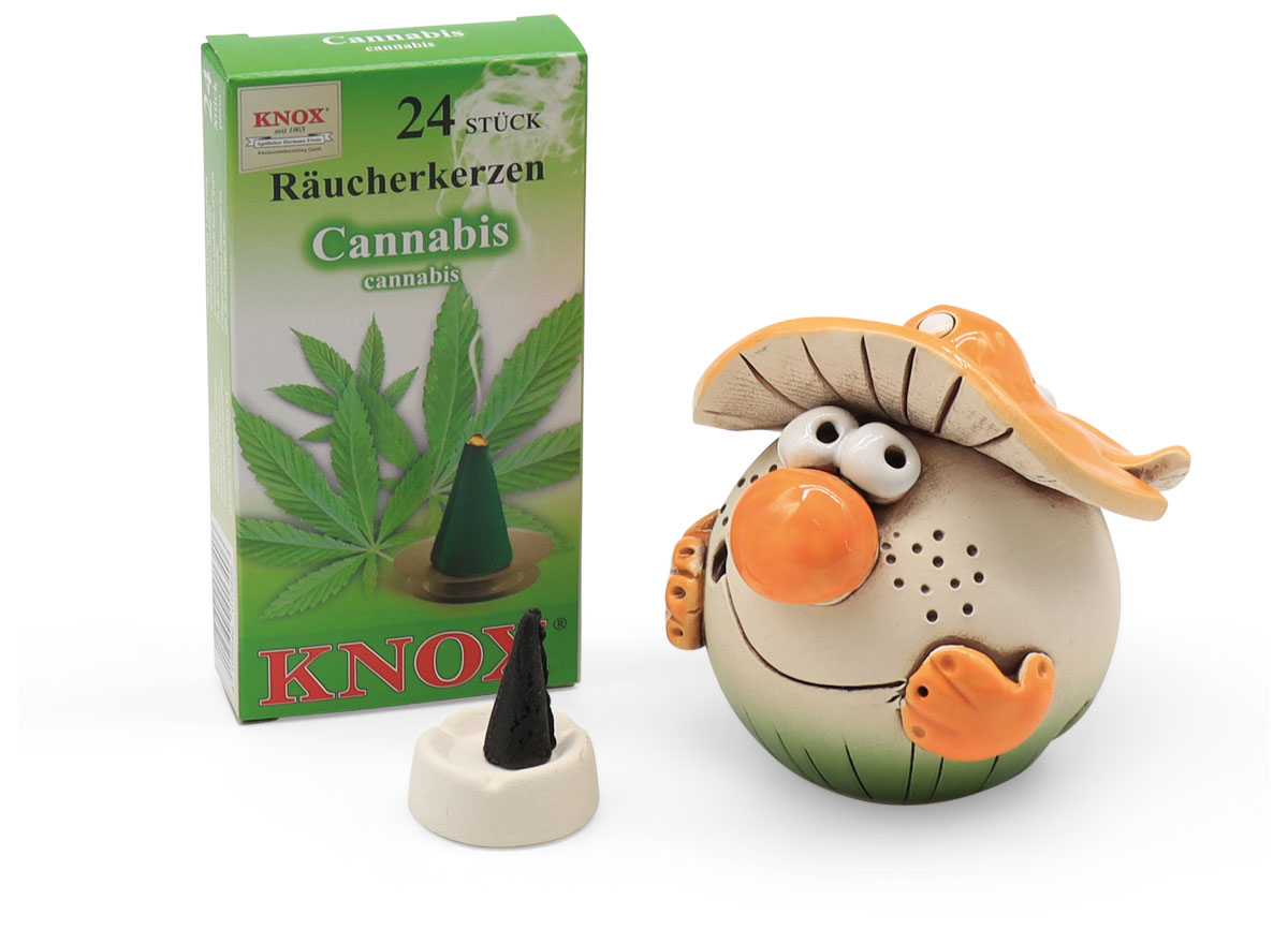 Räucher-Pilz, Keramik