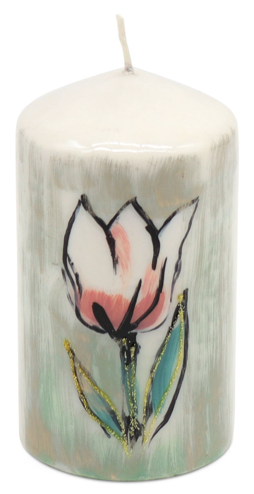 Kerzenzylinder "Tulpen"