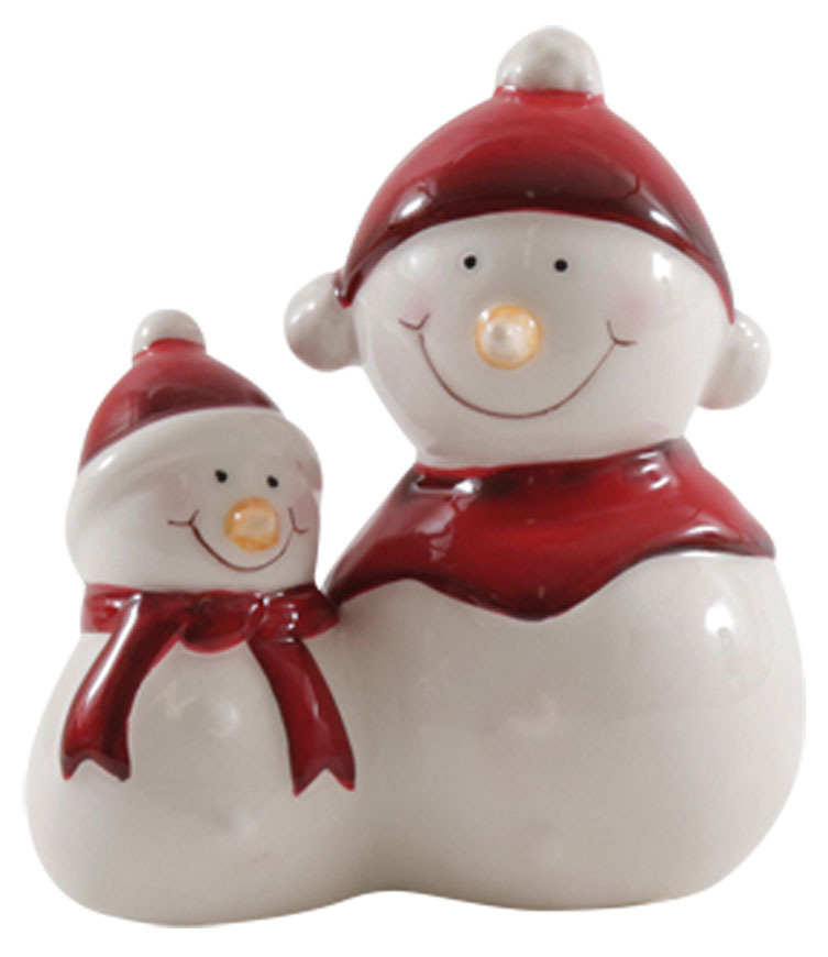 Schneemannpärchen