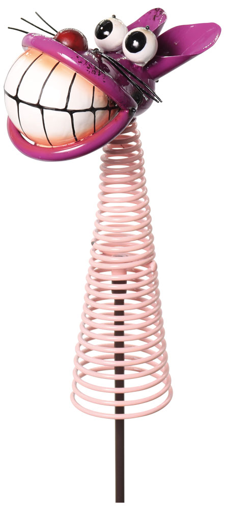 Gartenstecker Katze Susi, Metall