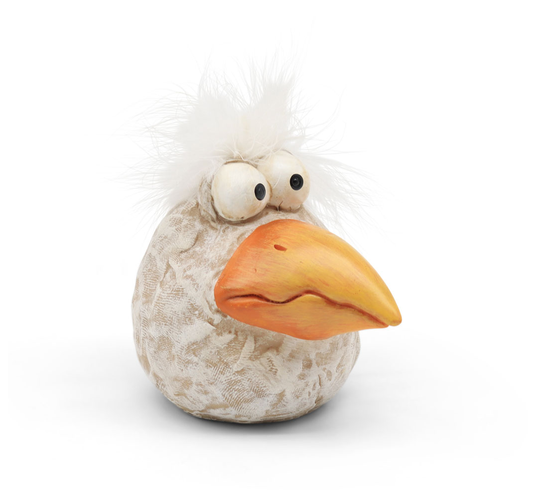 Vogel Lucky, Polyresin