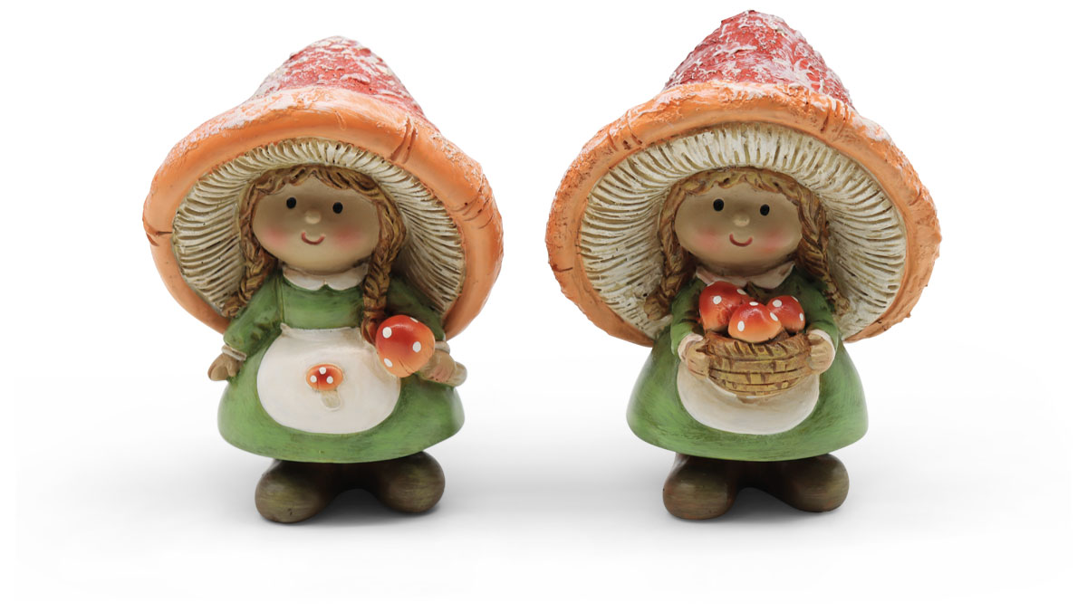 Waldwichtel Mimi & Nathi, Polyresin