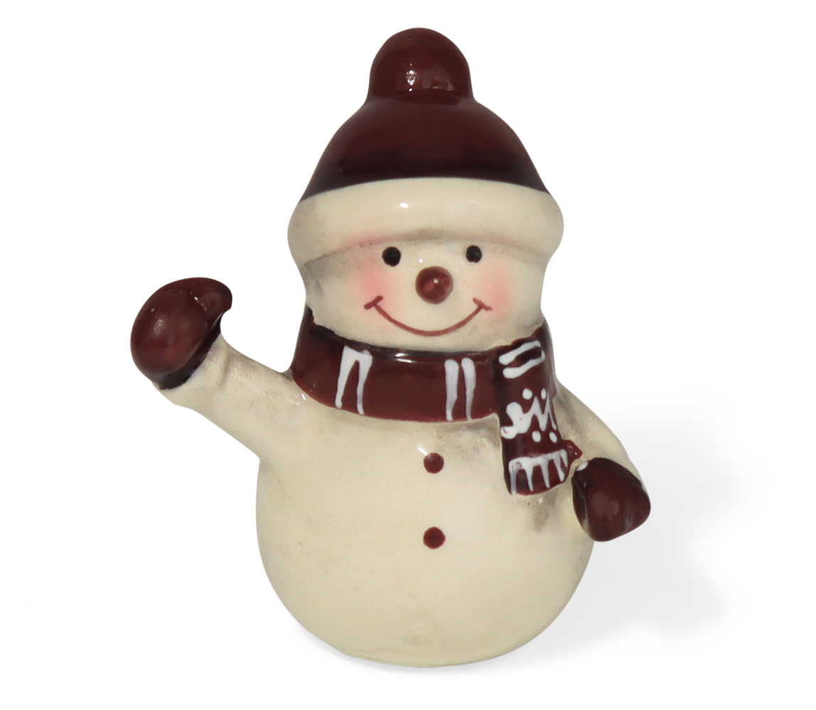Kleiner Schneemann Herbert, Keramik