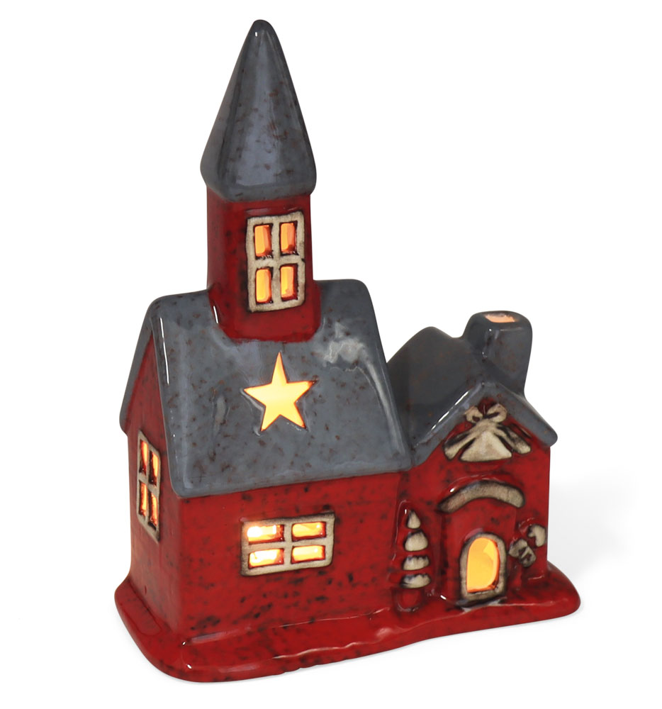 Teelichthaus Ulwig, Keramik