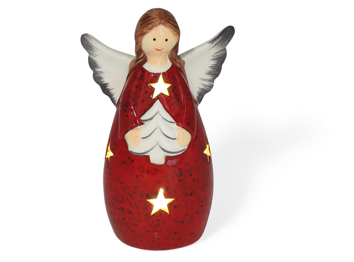 Angel Neria with LED, timer, ceramic