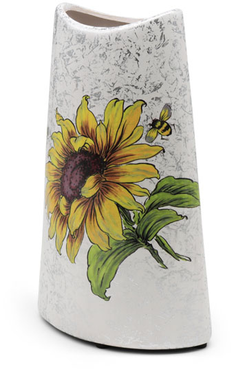 Vase "Sonnenblume" länglich