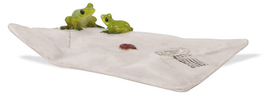 Letter with frogs Elfriede & Erwin