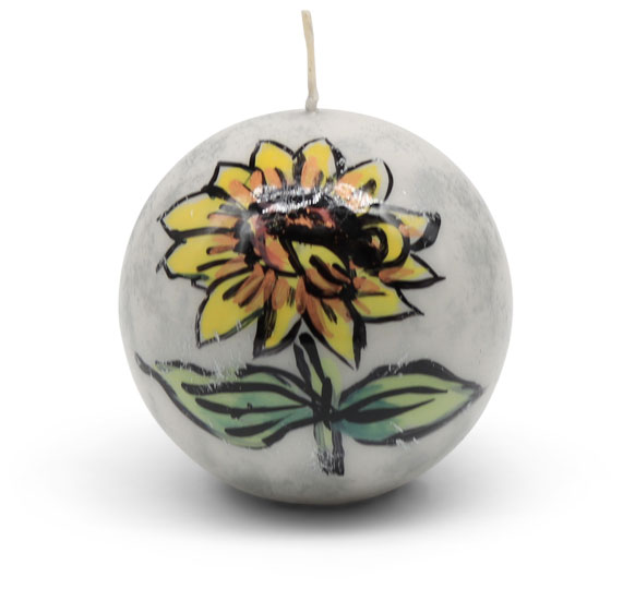 Candle ball "Sonnenblume" (sunflower)