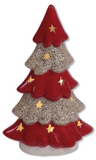 LED glitter christmas tree