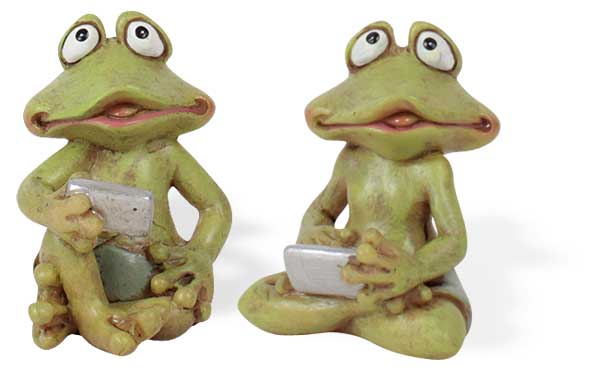 Musically frogs Gert & Gerda