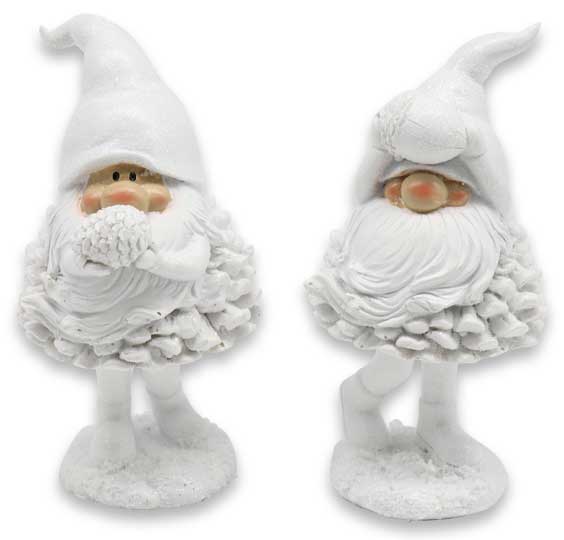 Santa Claus with cone, mix of 2