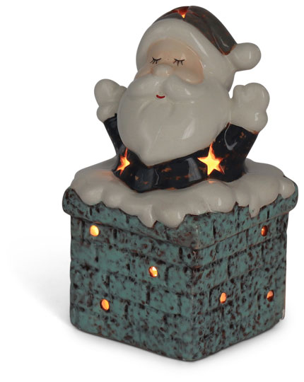 Santa Claus on chimney