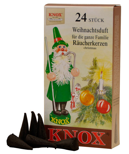 KNOX incense cones christmas scent
