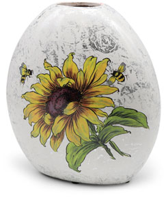 Vase "Sonnenblume" oval