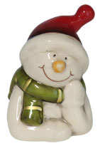 Schneemann Lori liegend