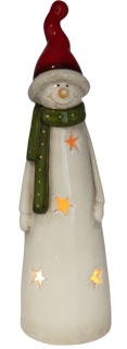 Tealight holder snowman Ludi