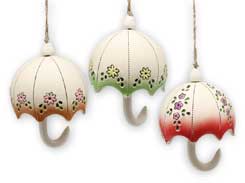 Litte bell umbrella, sorted by colour