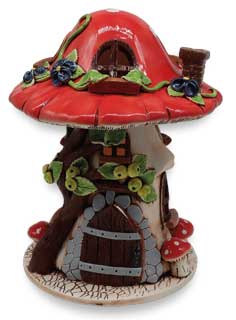 Light and smoking house mushroom