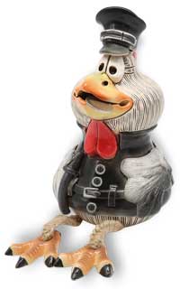 Coin bank Boris the captain