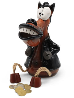 Spardose Pferd