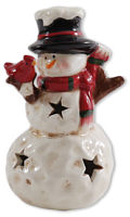 Schneemann "Ebs", LED, Timer