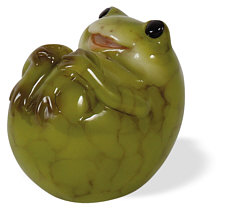 Eingerollter Frosch