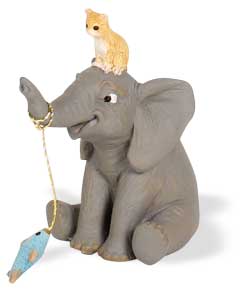 Elefant angelt