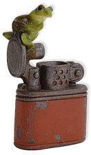 Frosch Paul der Feurige