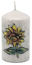 Kerzenzylinder "Sonnenblume"