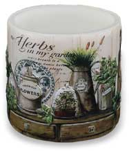 Kerzen-Teelichthalter "Herbs"