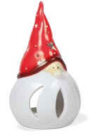 Teelichthalter Santa Claus
