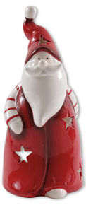 Teelichthalter Santa Claus