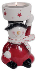 Teelichthalter Schneemann Adrian