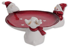 Weihnachtsuntersetzer rot