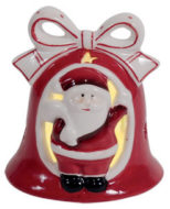 LED bell Santa Claus