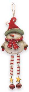 Anhänger Schneemann aus Holz