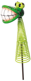 Gartenstecker Frosch Erwin, Metall