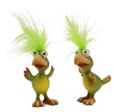 Spatz "Siggi" stehend, Polyresin