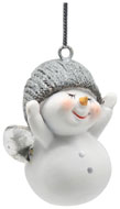 Anhänger himmlischer Schneemann