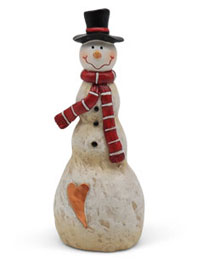 Schneemann Freezy, Polyresin