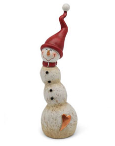 Schneemann Snowy, Polyresin