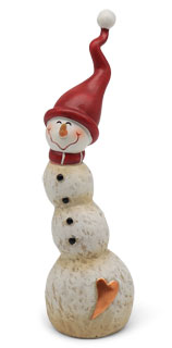 Schneemann Snowy, Polyresin