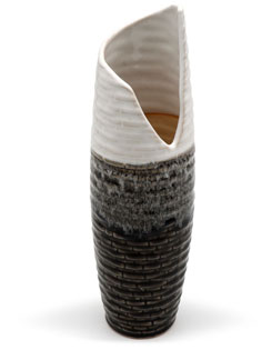 Vase ceramics serie "Carpo"