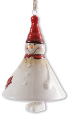 Glöckchen Schneemann "Knut"