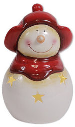 Tealight holder snowman Ivo