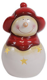Teelichthalter Schneemann Ivo