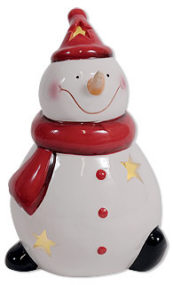 Teelichthalter Schneemann Oskar