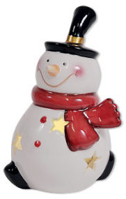 Tealight holder Snowman Markus