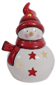 Tealight holder snowman Jakob